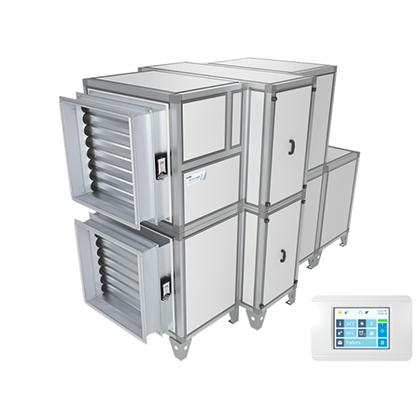 Приточно-вытяжная установка Breezart 10000 Aqua RR (без стоимости смесит. узла)